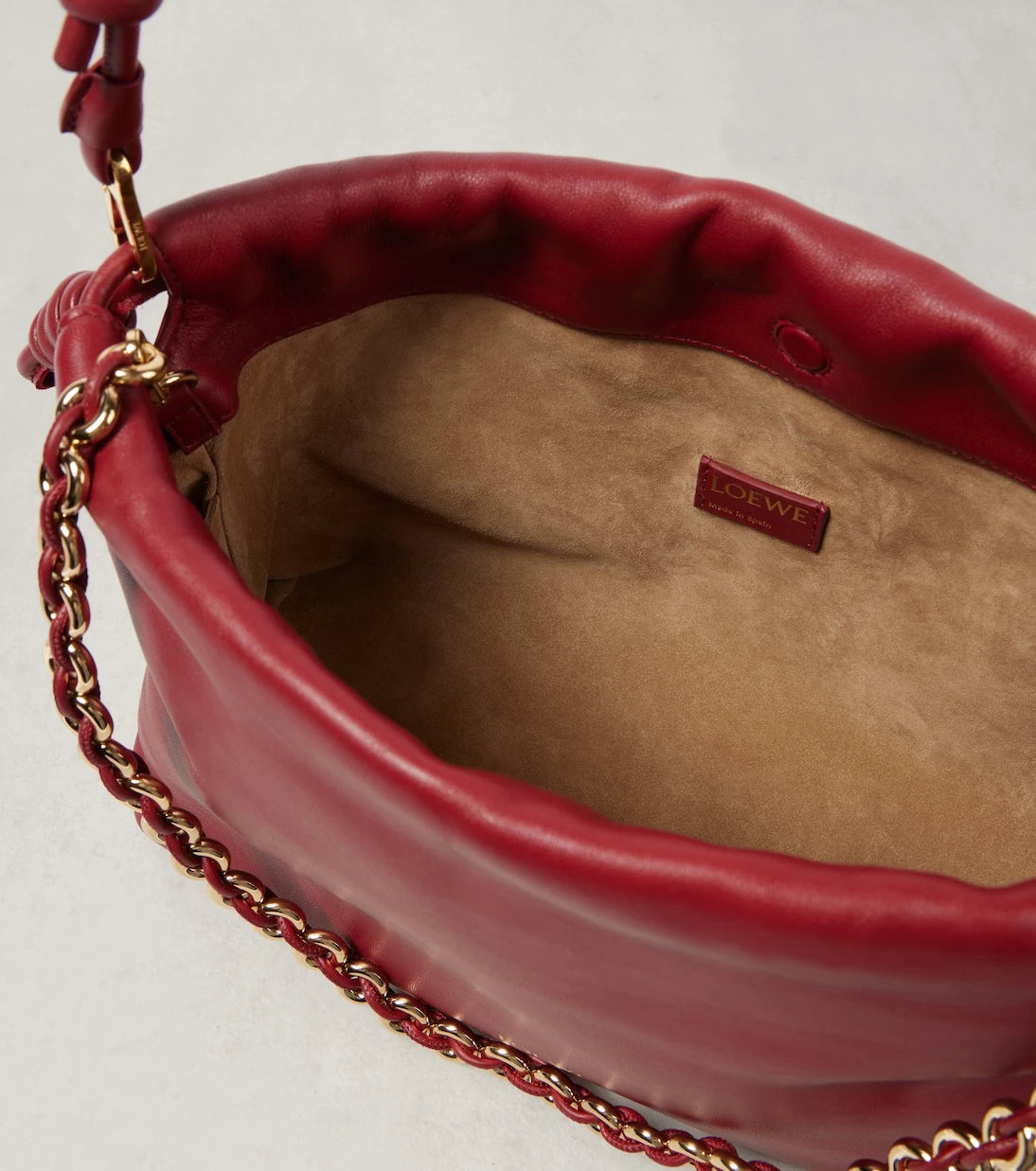 Loewe - Flamenco Medium leather clutch