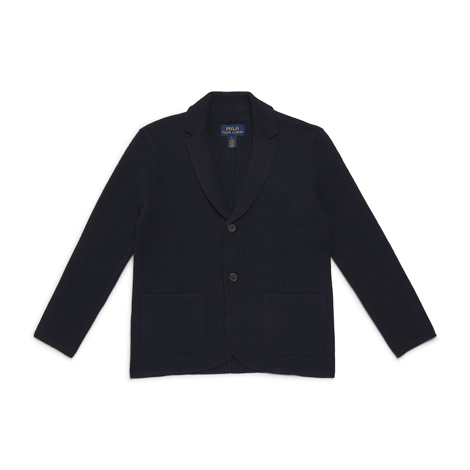 Ralph Lauren Kids Cotton Blazer-Style Cardigan (6-14 Years)
