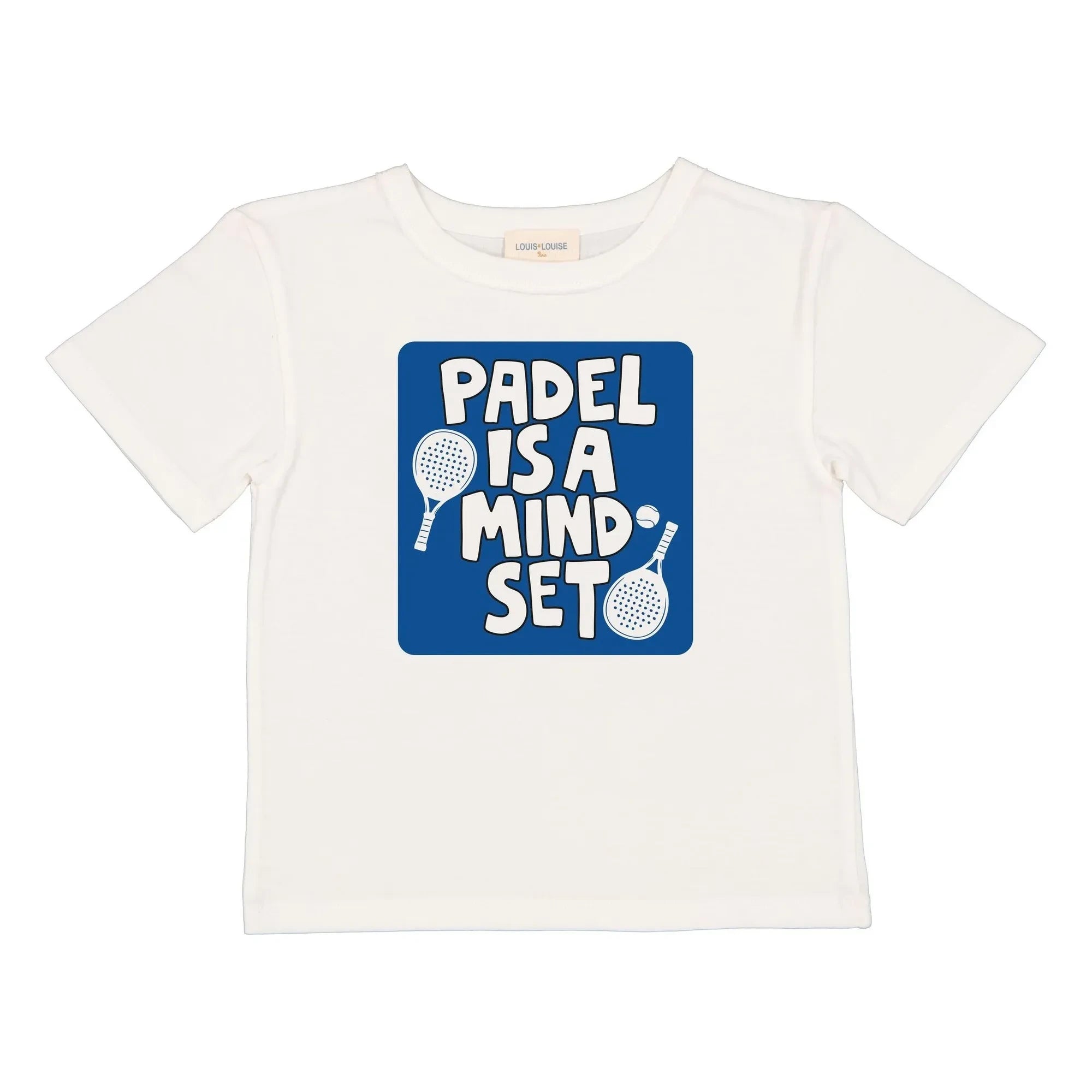 Louis Louise - Tom Padel T-shirt | White