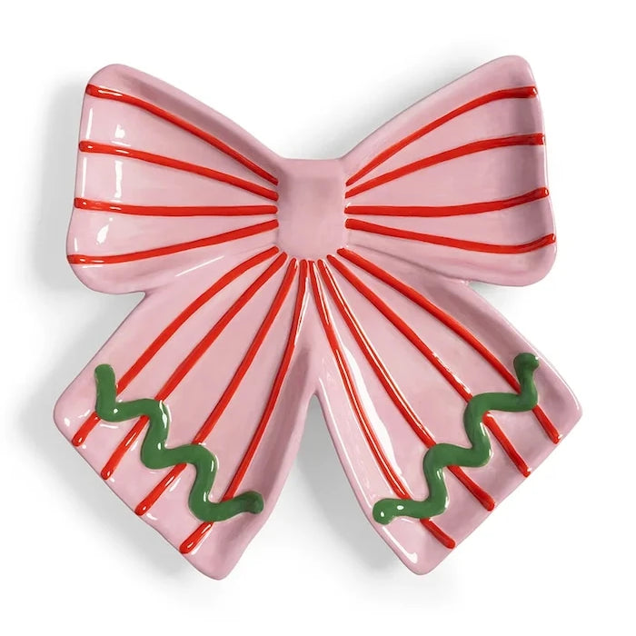 Декоративна чиния &k amsterdam ribbon 22 x 22 x 3,5 cm