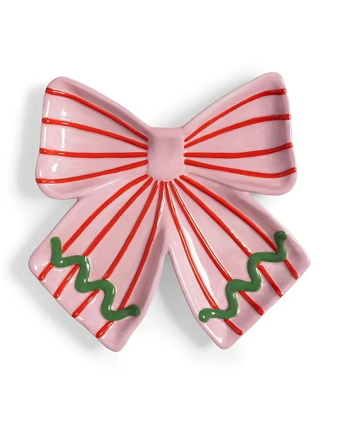 Dekoratif Tabak &k amsterdam ribbon 22 x 22 x 3,5 cm