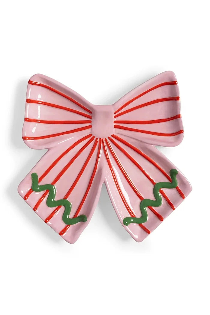 Декоративна чиния &k amsterdam ribbon 22 x 22 x 3,5 cm