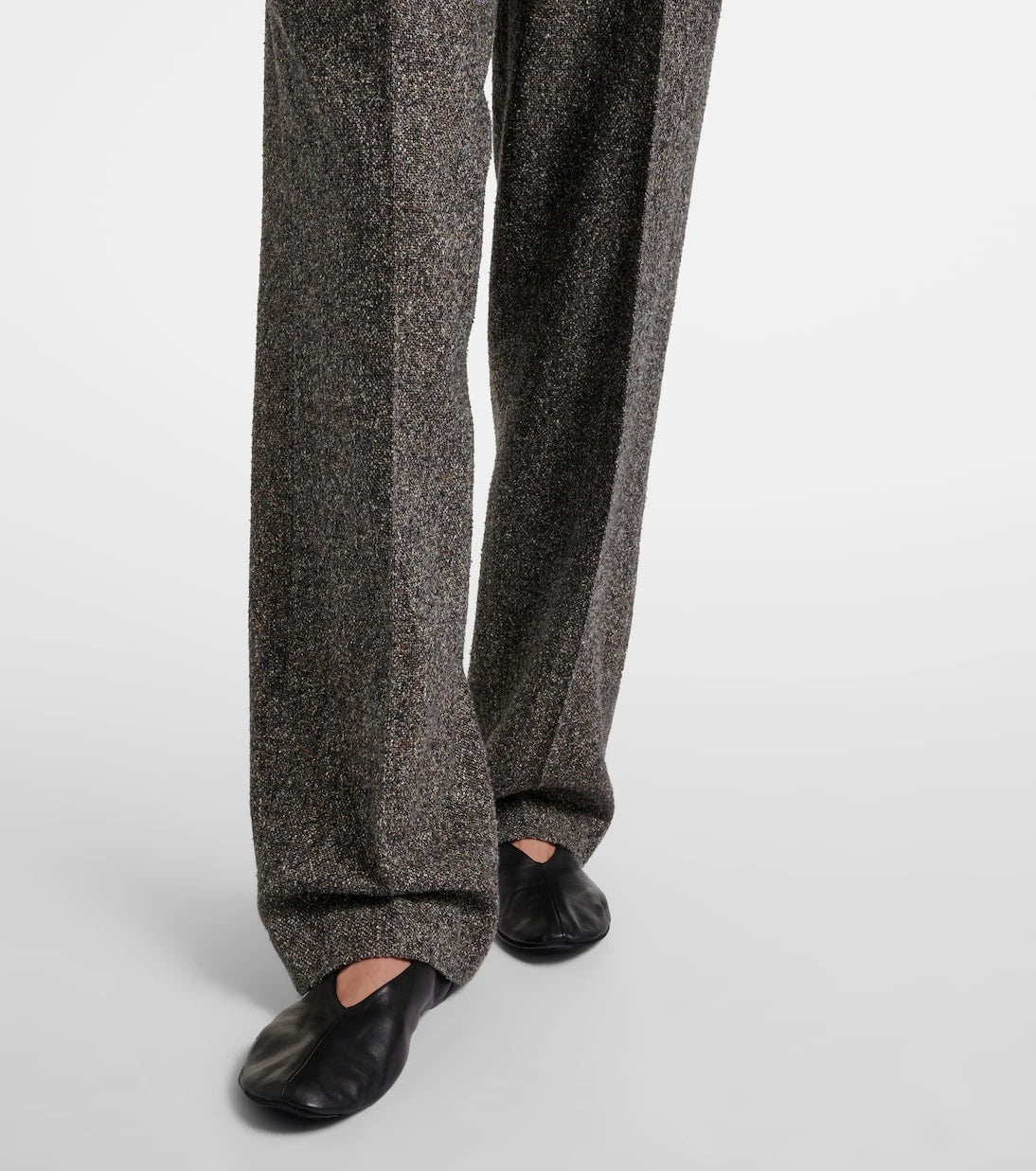 The Row - Virgil silk-blend tweed wide-leg pants