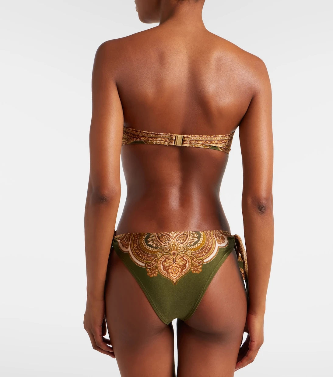 Zimmermann - Mahon cutout printed swimsuit