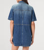 AllSaints Blue Organic Denim Rock Mini Shirt Dress