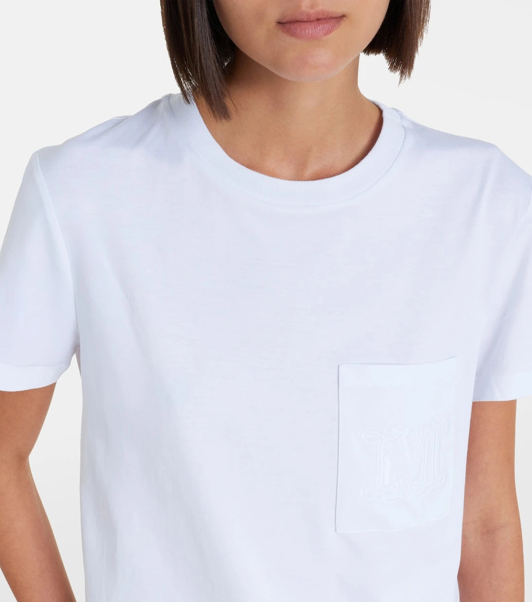 Max Mara - Monogram cotton jersey T-shirt