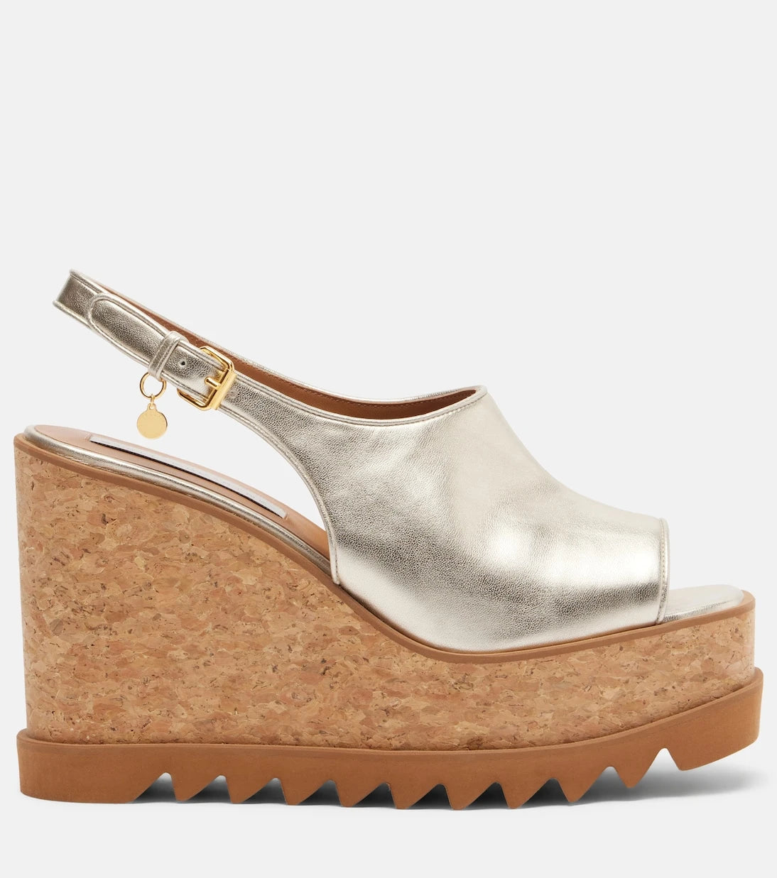 Stella McCartney - Sneak-Elyse arkası açık sandalet