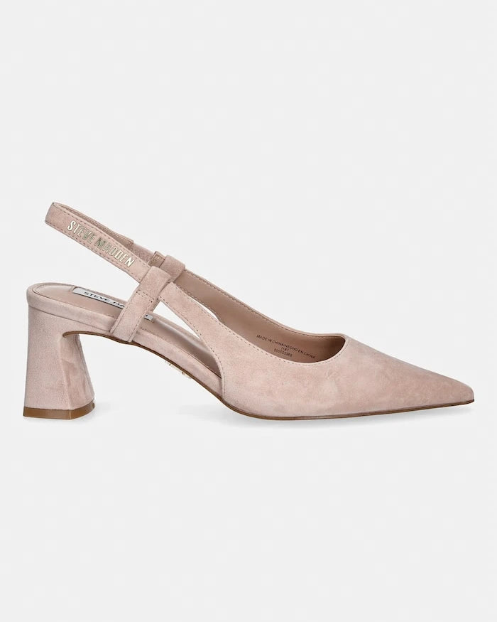 Steve Madden Evanston Süet Kalın Topuklu Ayakkabı