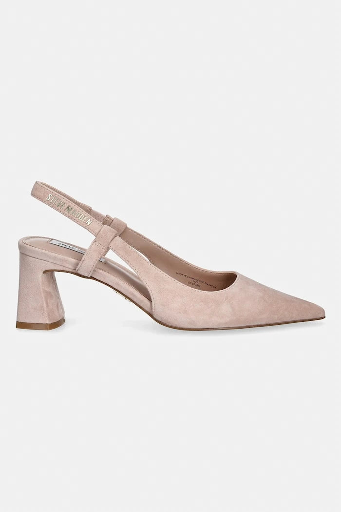 Steve Madden Evanston Süet Kalın Topuklu Ayakkabı