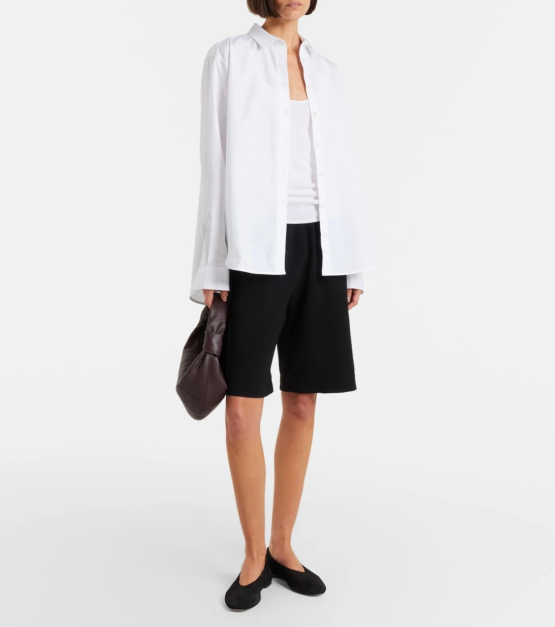 Leset - Arielle crêpe shorts