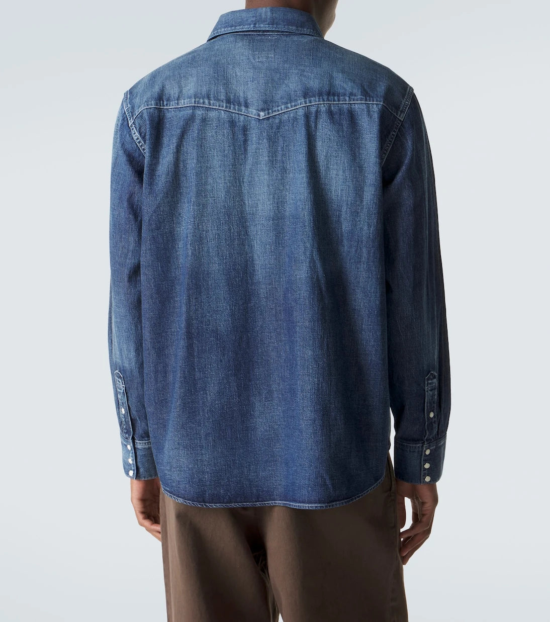 Visvim - Social Sculpture faded denim shirt