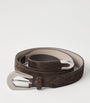 Brown Suede Belt