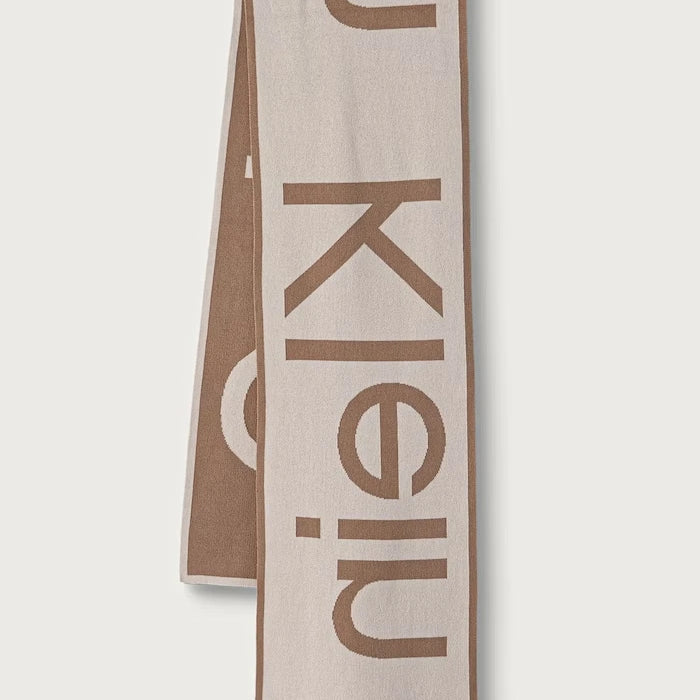 Calvin Klein pamuklu kadın şal