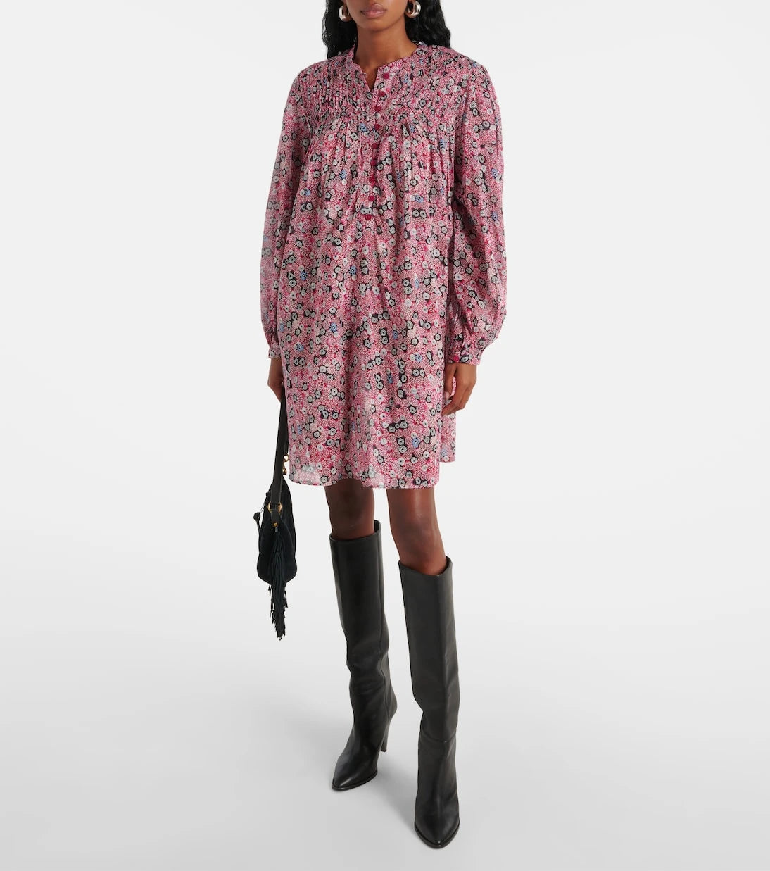 Marant Etoile - Danael printed cotton voile minidress