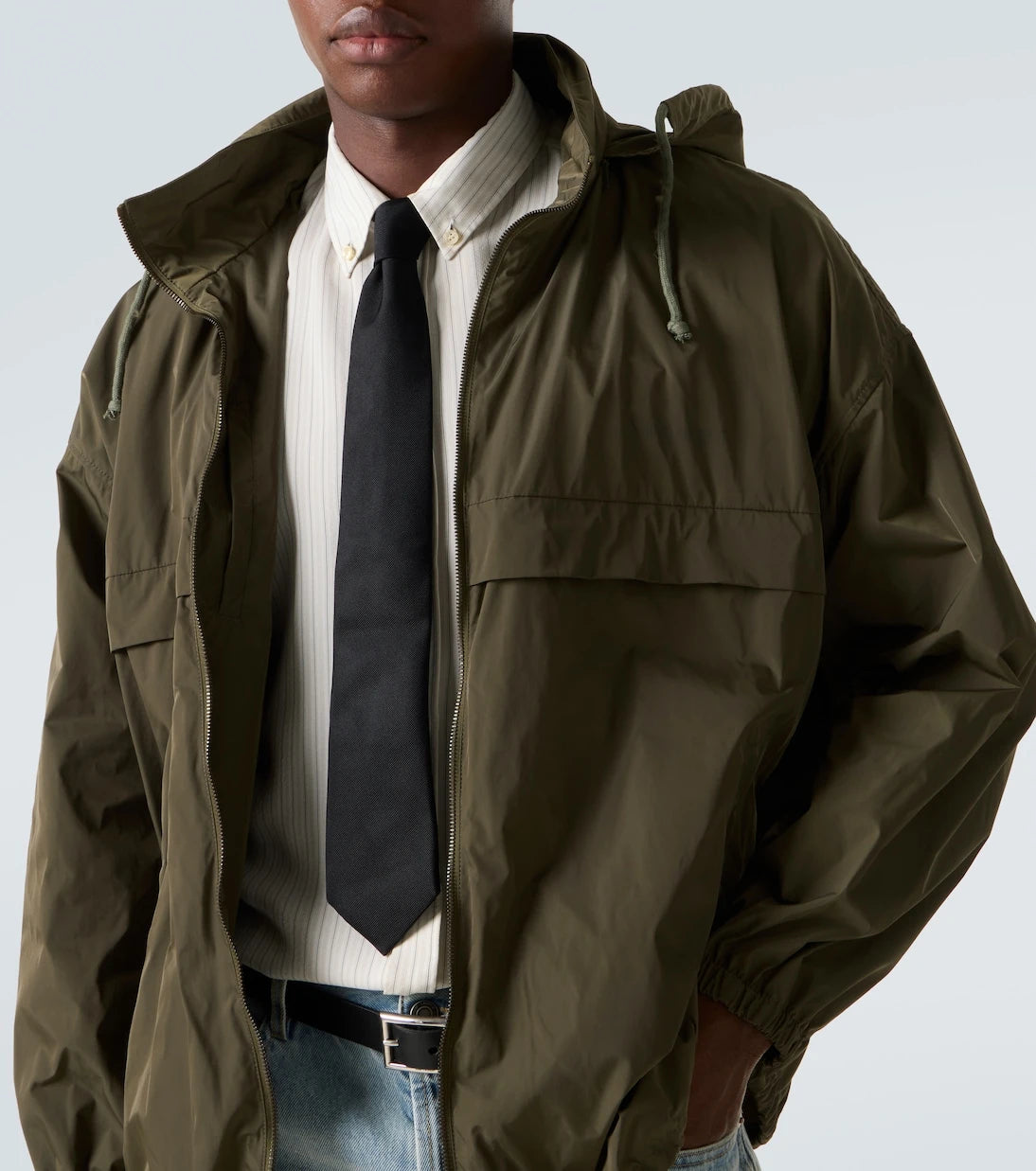 Saint Laurent - Technical raincoat