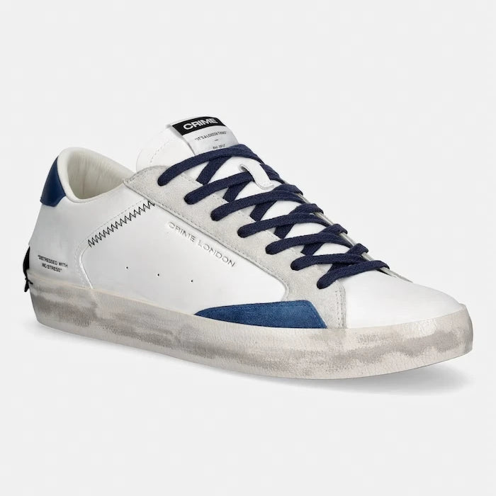 Кожени маратонки Crime London DISTRESSED LOW