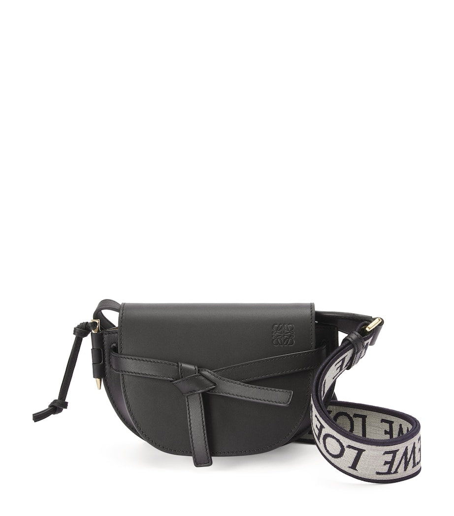 LOEWE Black Mini Gate Dual Bag