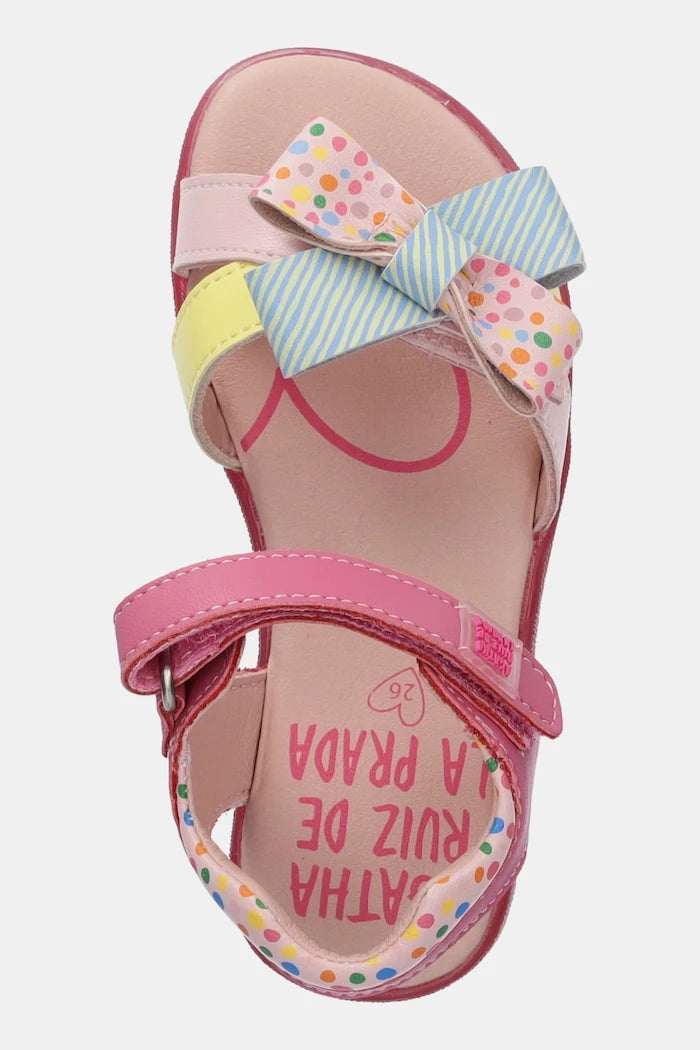 Agatha Ruiz de la Prada Deri Çocuk Sandalları