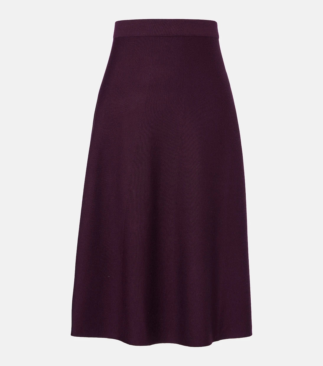 Jardin des Orangers - Virgin wool midi skirt