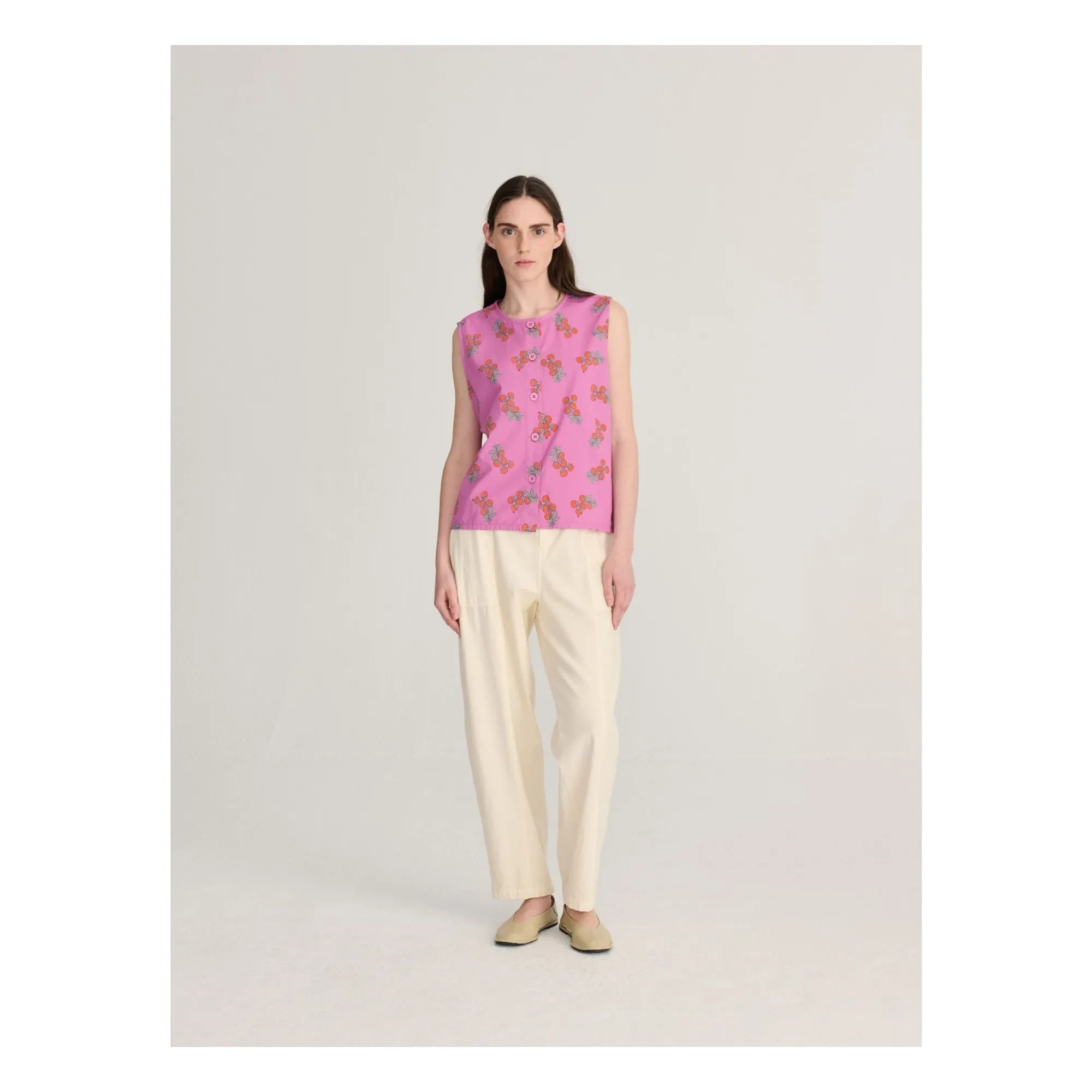 Bobo Choses - Top Tomatoes Print Organic Cotton | Purple