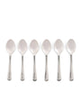 Set of 6 Stainless Steel Teaspoons