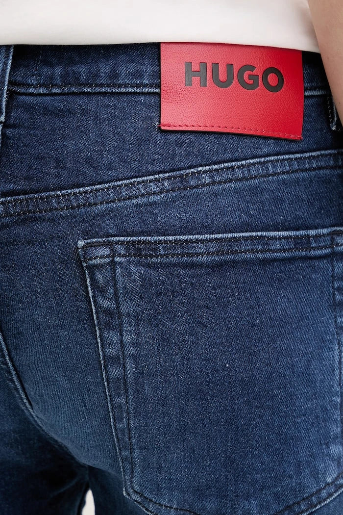 HUGO дънки slim fit мъжки HUGO 708