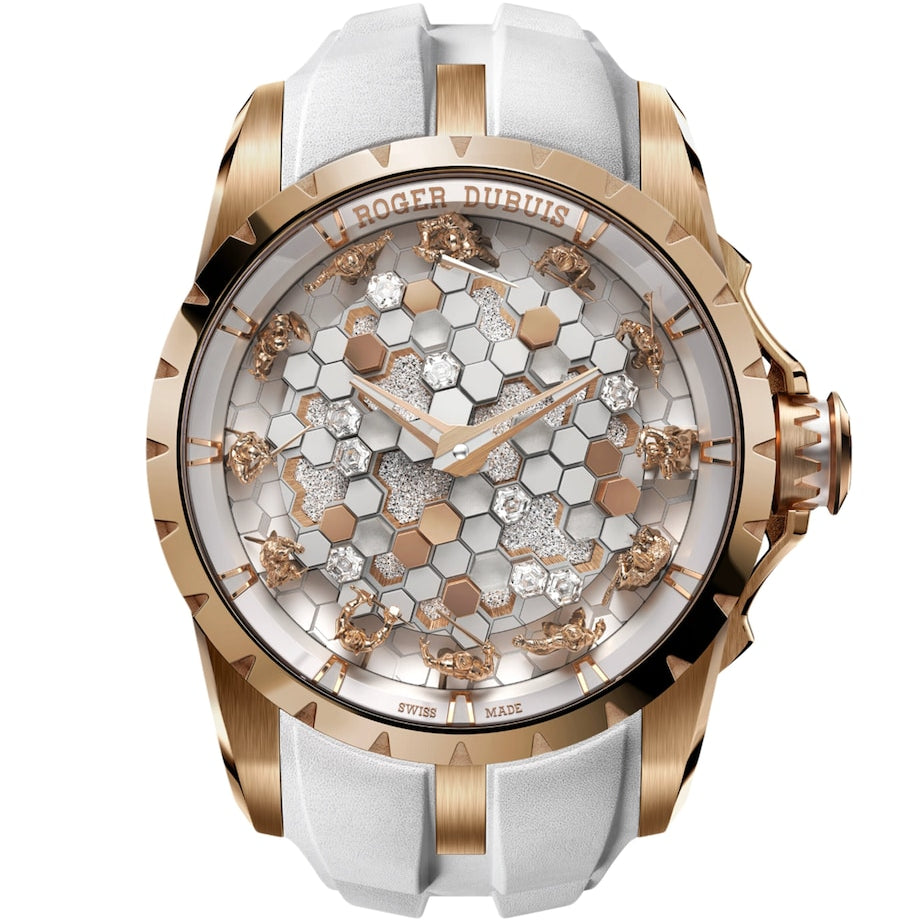Pink Gold Knights of the Round Table The Enchanter Merlin Watch 45mm