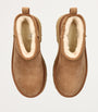 UGG Beige Suede Classic Ultra Mini New Heights Boots 70