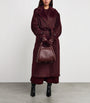 Red Alpaca-Virgin Wool Coat