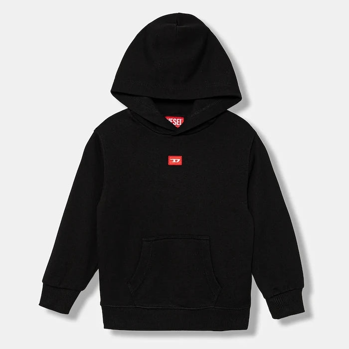Diesel SXGINHOOD OVER SWEAT-SHIRT Çocuk Pamuklu Sweatshirt