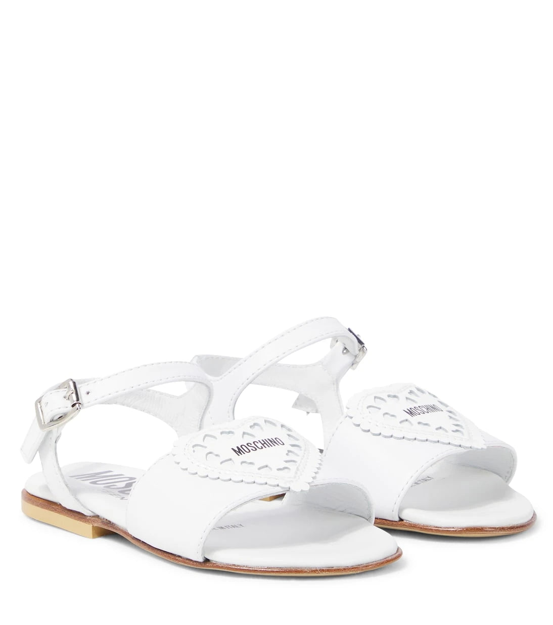 Moschino Kids - Leather sandals