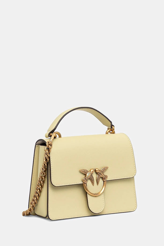 Pinko kadın deri crossbody çanta