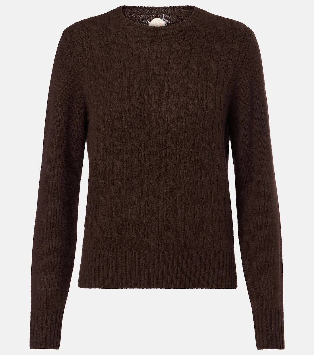 Jardin des Orangers - Cable-knit cashmere-blend sweater