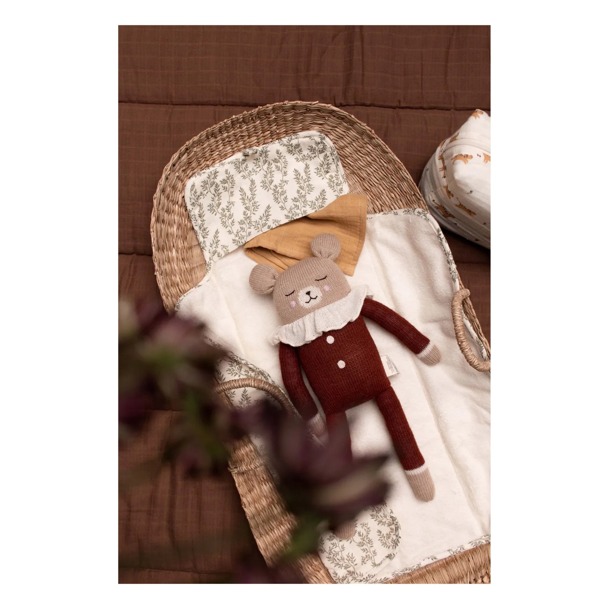 Main Sauvage - Big Teddy Bear Pyjama | Terracotta