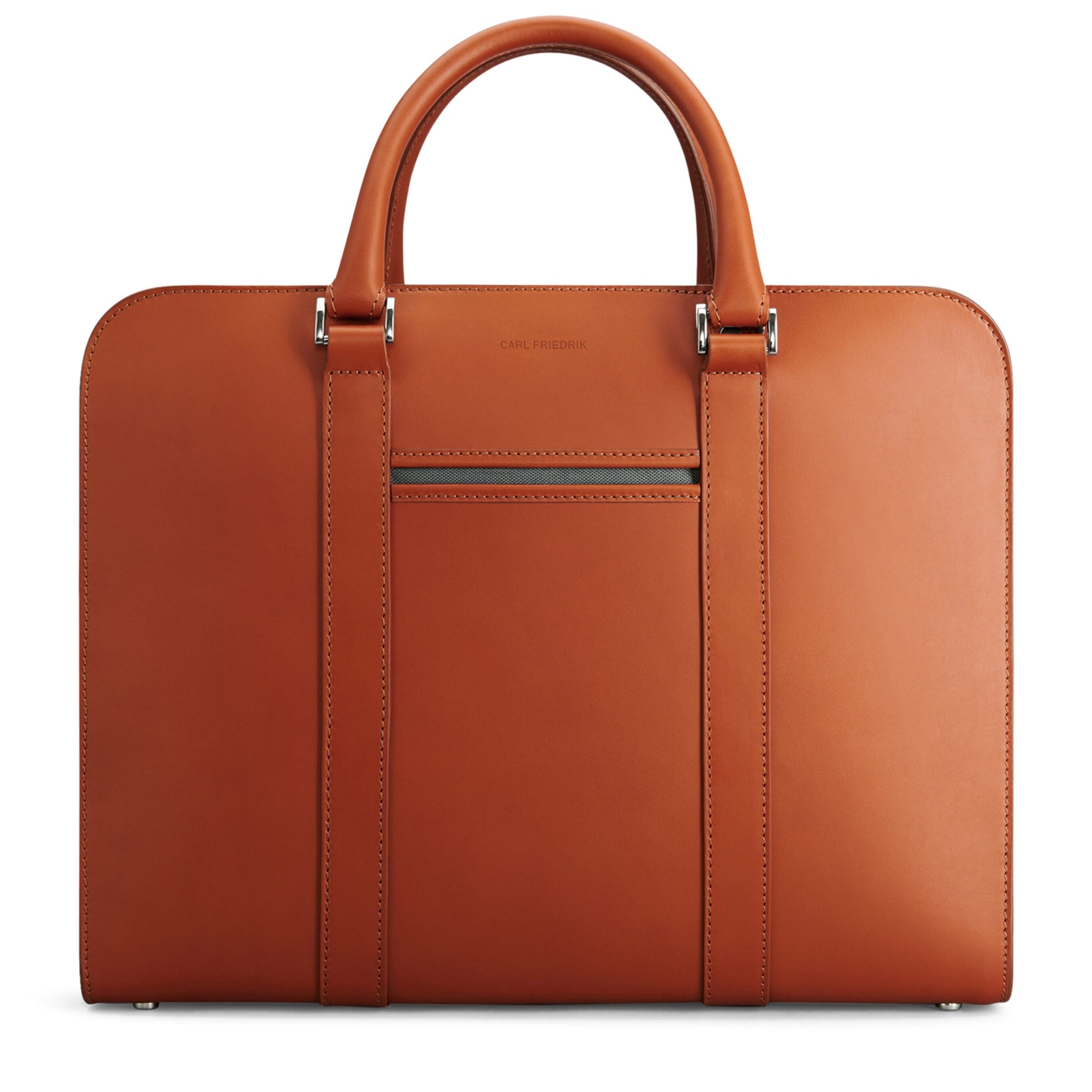 Carl Friedrik Leather Palissy Double Briefcase