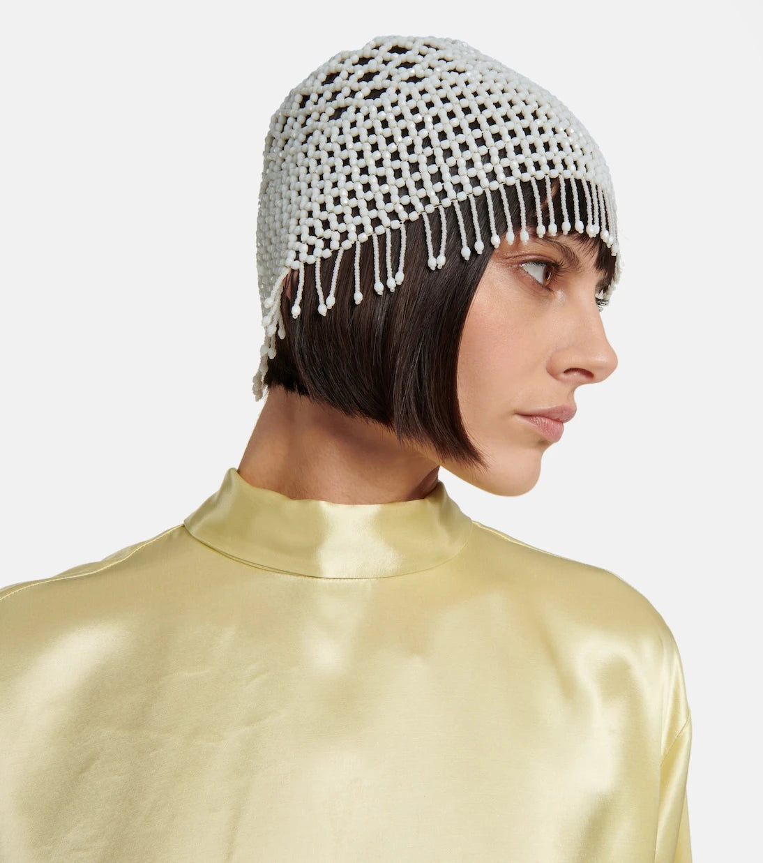 Jil Sander - Beaded hat