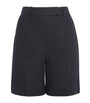 Eleventy Black x Harrods Linen Bermuda Shorts