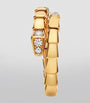 Bvlgari Yellow Gold and Diamond Serpenti Viper Ring
