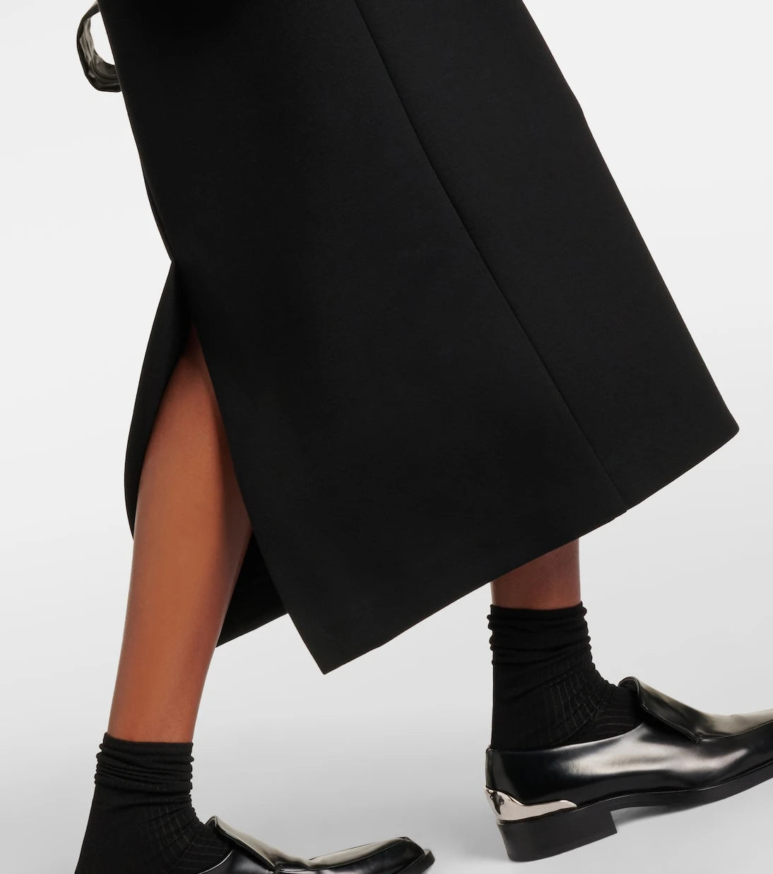 'S Max Mara - Jersey midi skirt