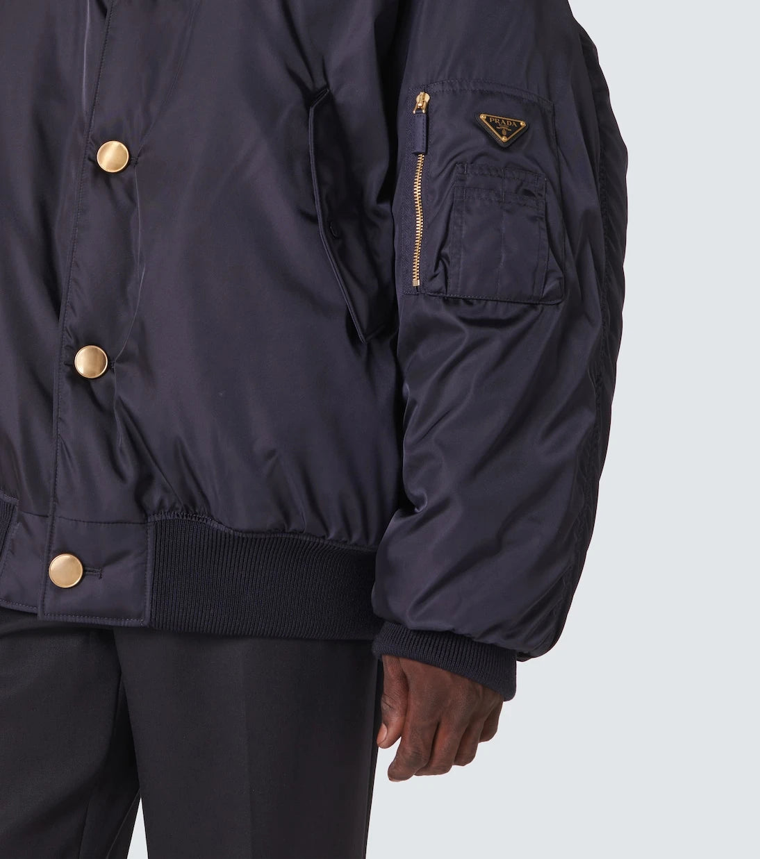 Prada - سترة بومبر Re-Nylon
