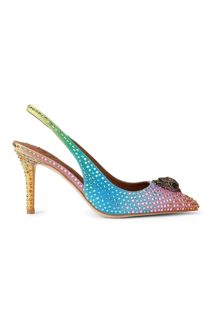 Kurt Geiger London обувки с ток Belgravia Sling 85 Other Fabric