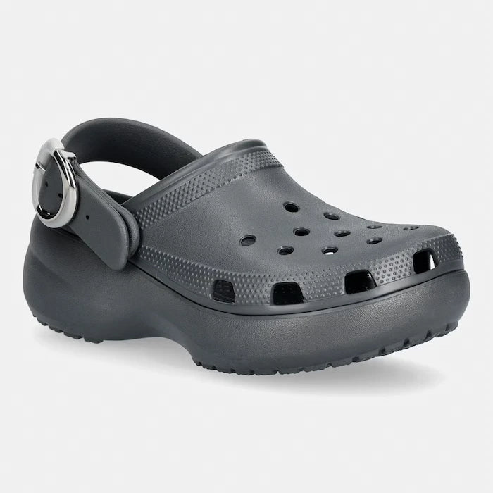 Crocs Platform Toka Detaylı Classic Platform Buckle Clog Kadın Terliği