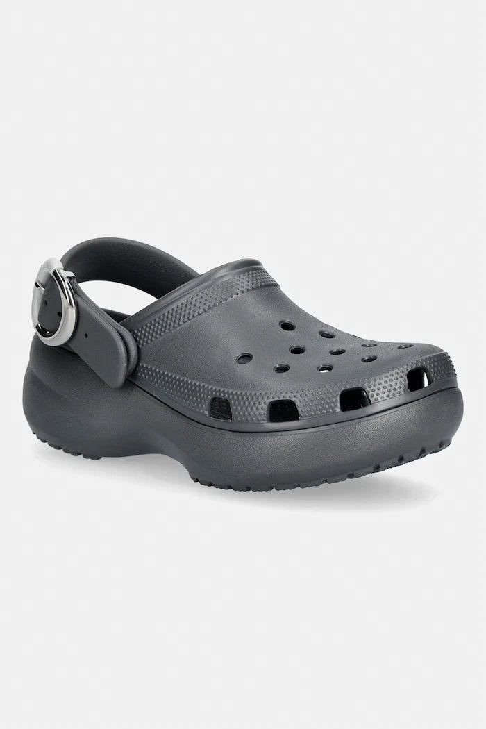 Crocs Platform Toka Detaylı Classic Platform Buckle Clog Kadın Terliği
