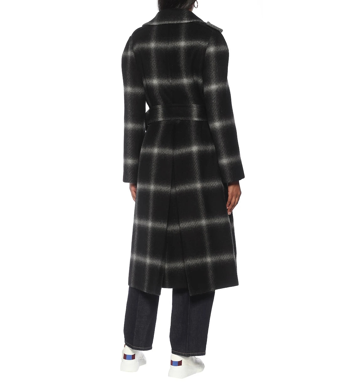 Stella McCartney - Checked wool coat