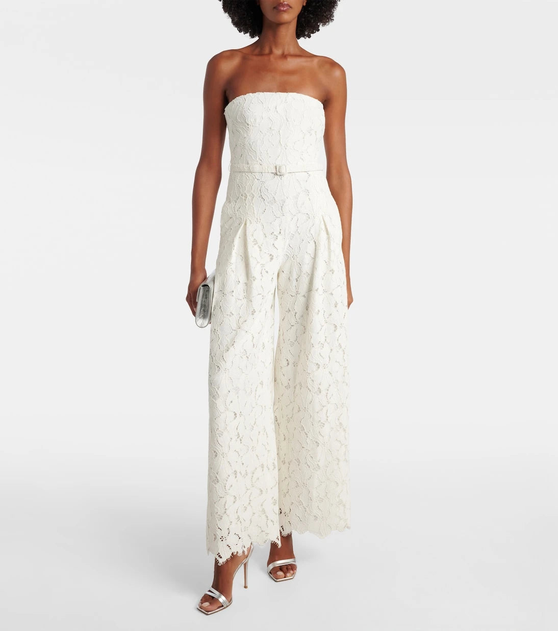 Simkhai - Rebecca strapless lace jumpsuit