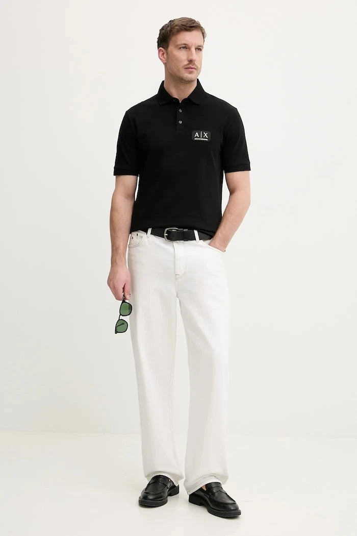 Armani Exchange Pamuklu Erkek Polo Tişört