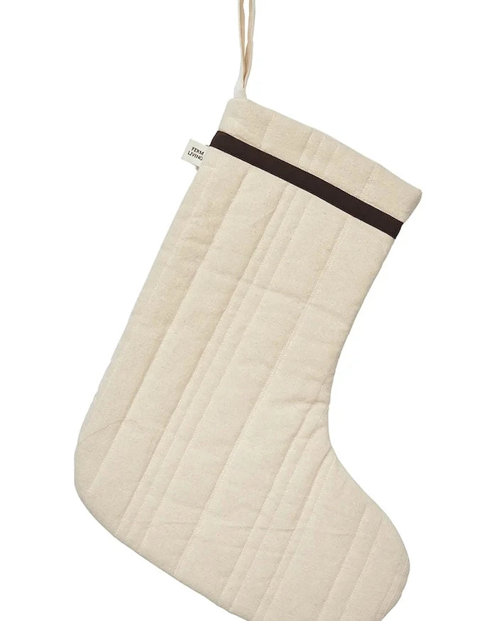 ferm LIVING Vari Quilted 33 x 40 cm Noel Çorabı