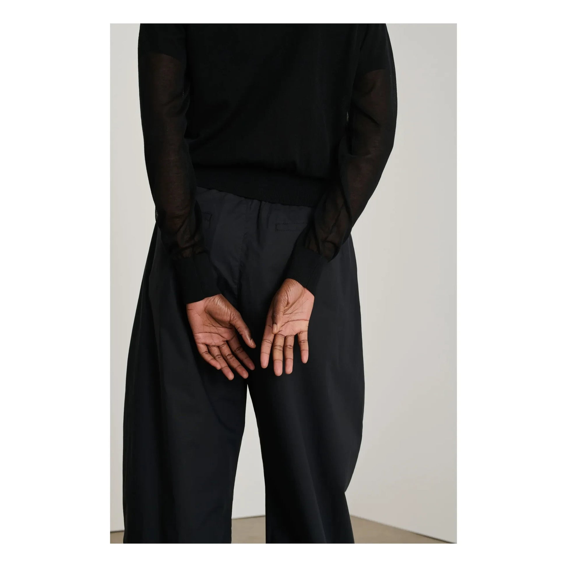 Soeur - Vernon organic cotton pants | Black