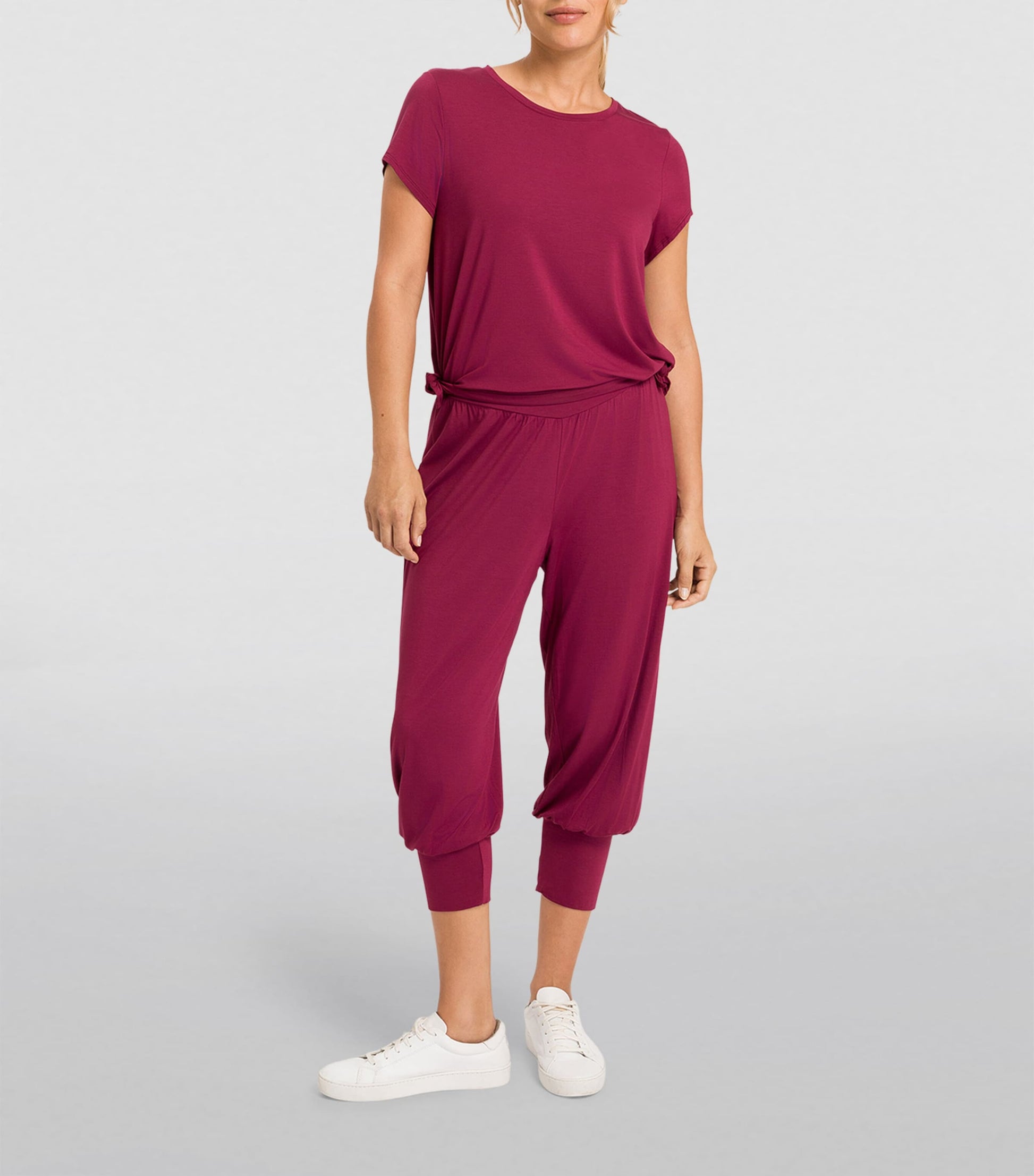 Hanro Black Modal Yoga T-Shirt