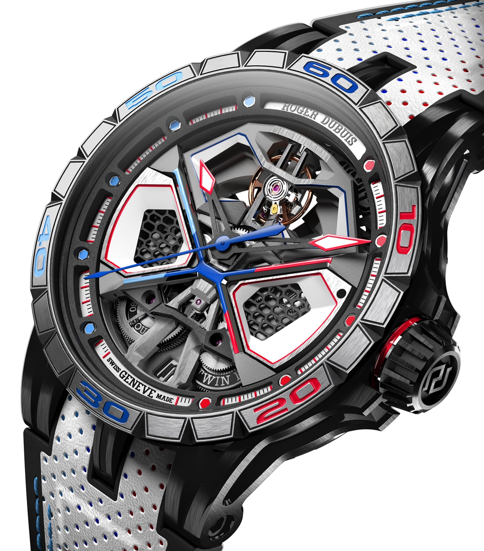 Titanium Excalibur Spider Monobalancier Watch 45mm
